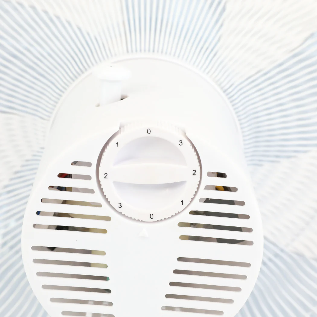 Spector Pedestal Floor Fan Portable White - Image 3