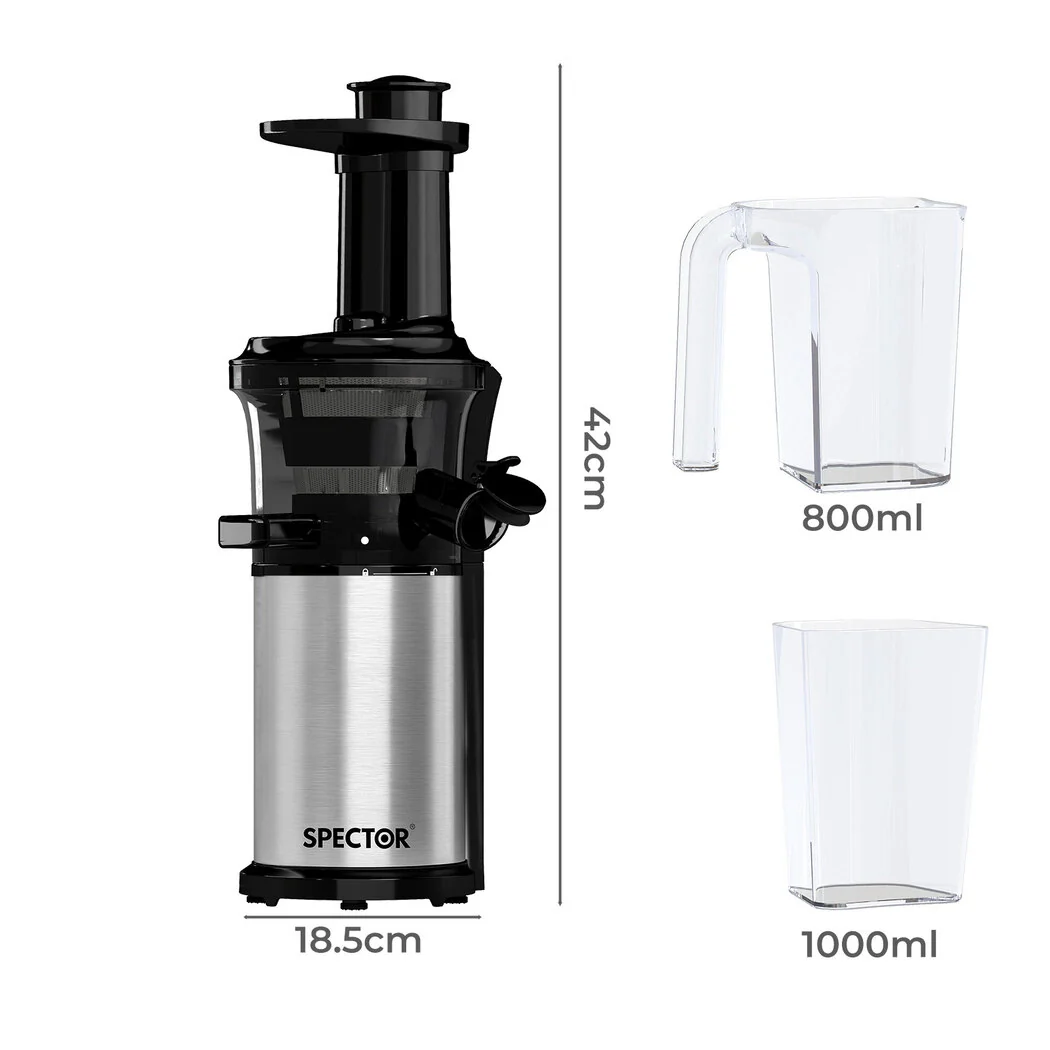 Spector Slow Juicer Cold Press Juice Extractor Quiet - Image 2