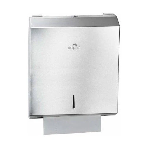 Stainless Steel Slimline Paper Towel Dispenser - Image 2