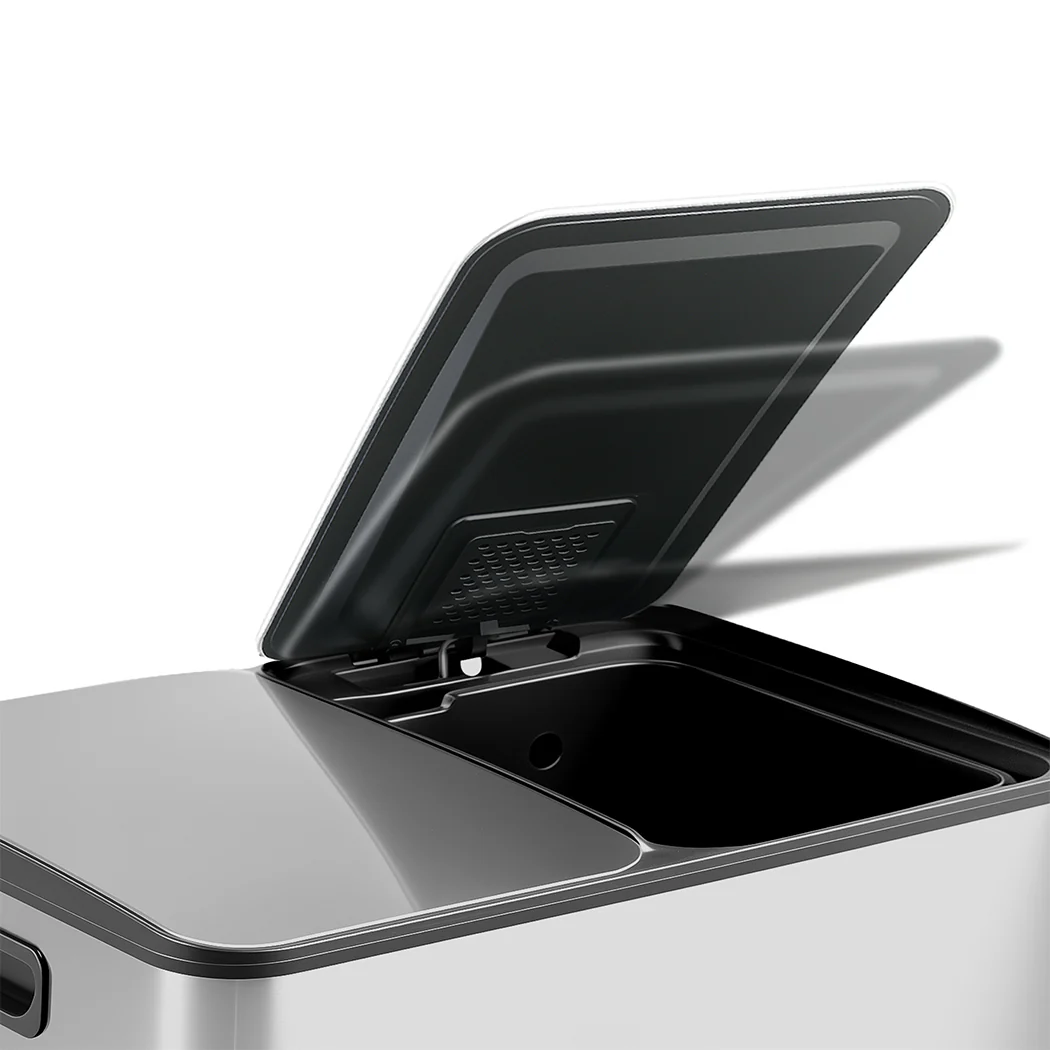 Toque 60L Pedal Bin Kitchen Waste Can Recycling Dustbin - Image 3