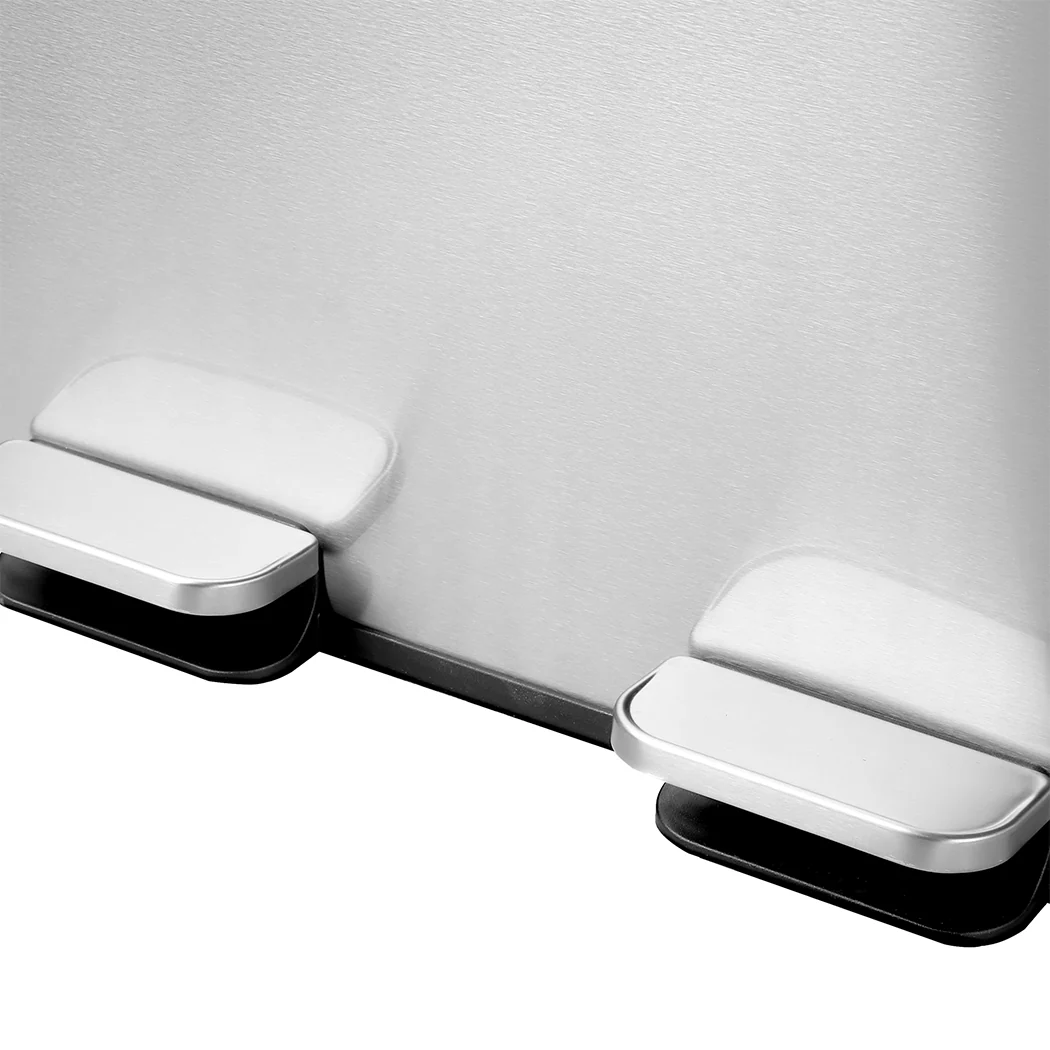 Toque 60L Pedal Bin Kitchen Waste Can Recycling Dustbin - Image 4
