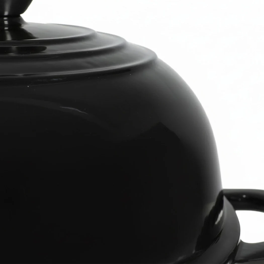 Toque Enamelled Cast Iron Dutch Oven Pot Sourdough Bread Baking Kitchen 24cm - Image 3