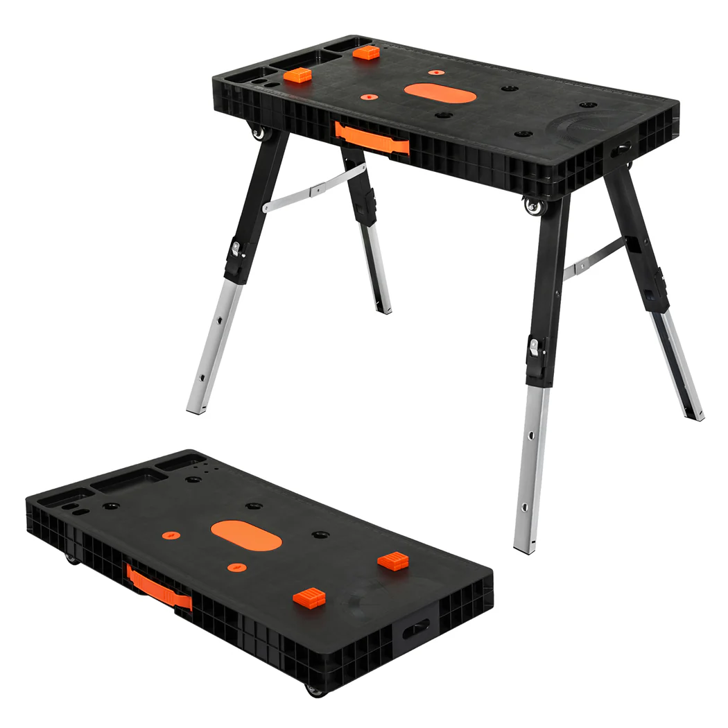 Traderight 5-in-1 Work Table Foldable Workbench 400kg - Image 9