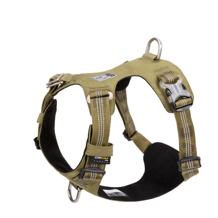 True Love Lightweight Reflective Harness - Army Green, L - Image 2