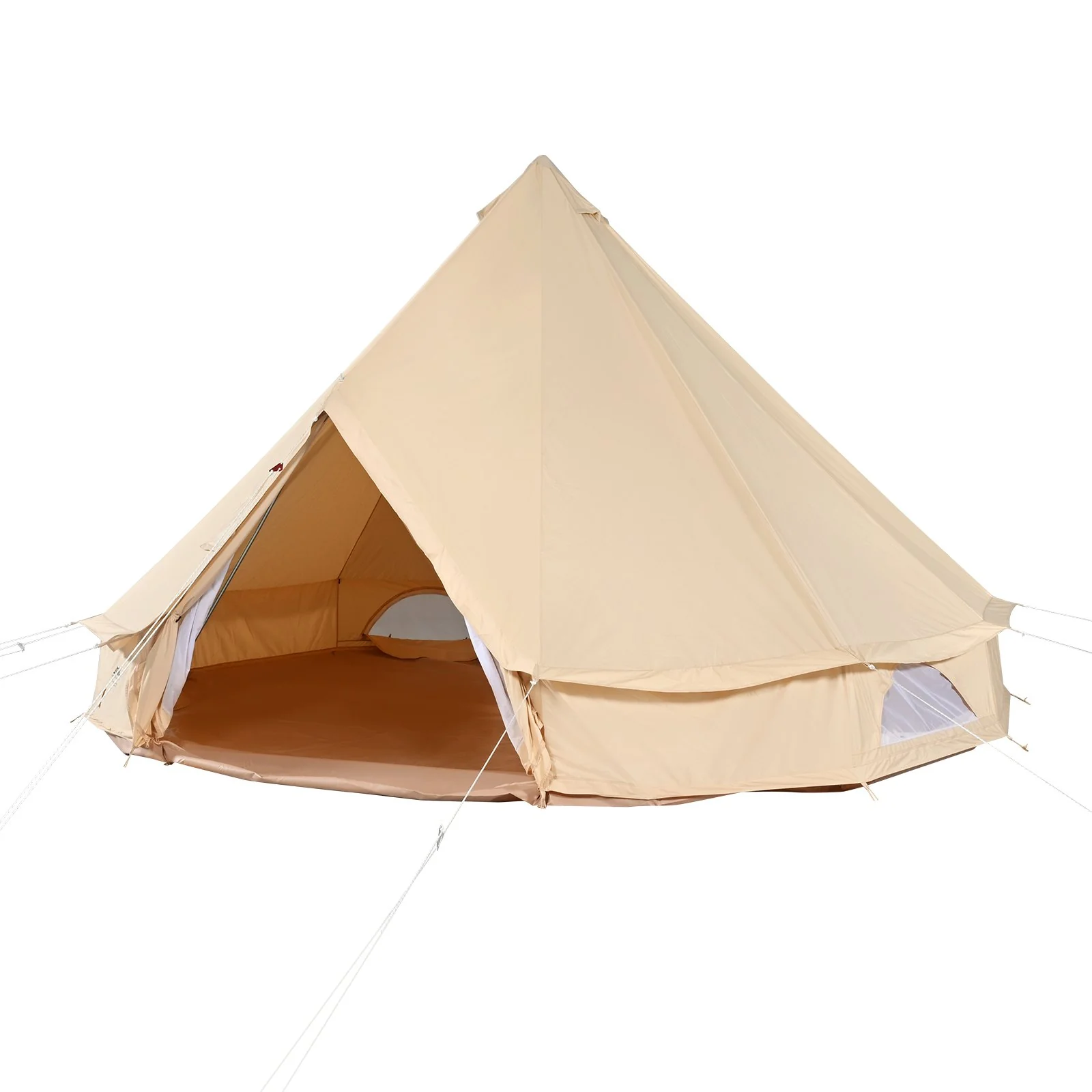 VEVOR Canvas Bell Tent 5m/16.4ft 4-Season Camping Yurt Tent with Stove Jack - Image 11