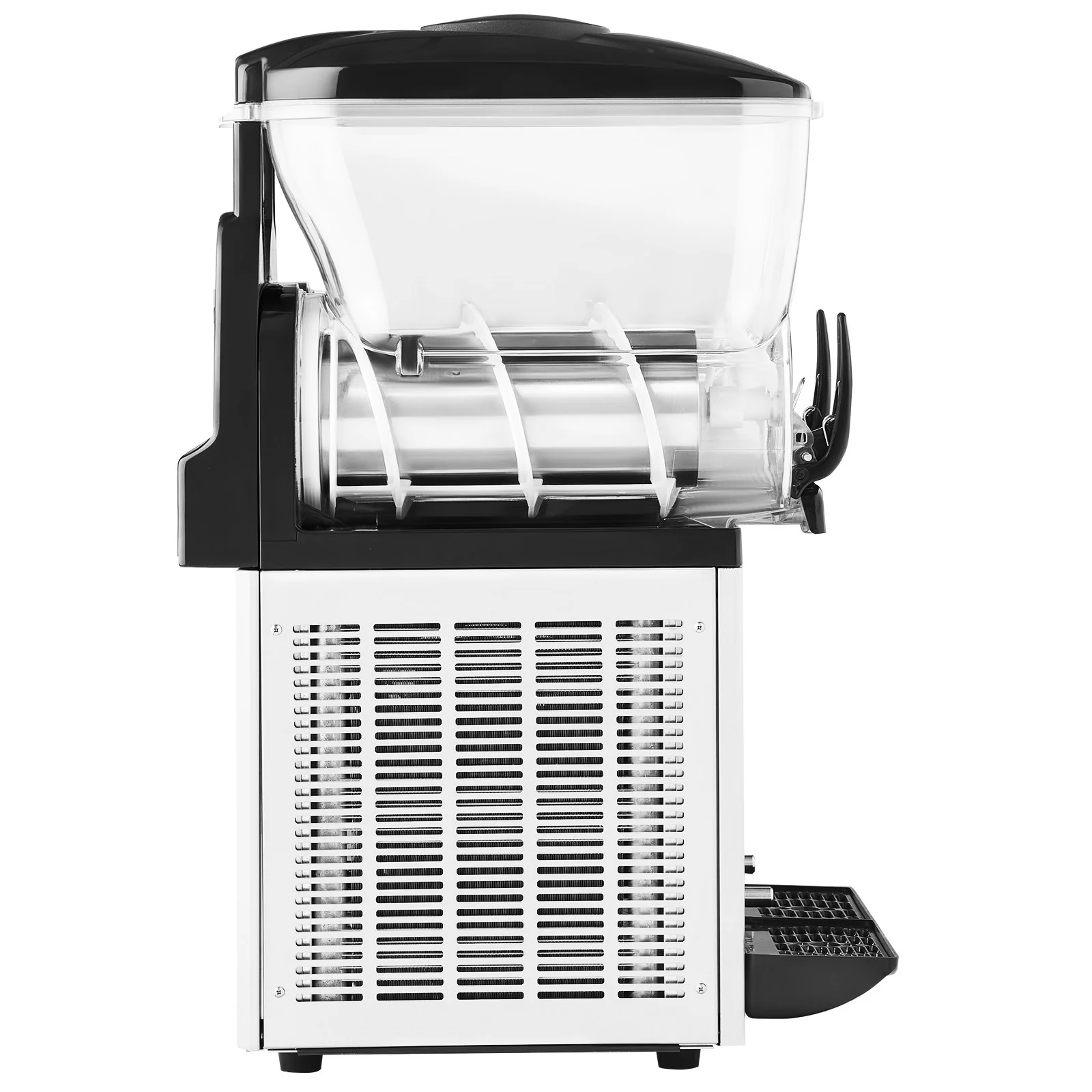 VEVOR Commercial Frozen Drink Maker, 15Lx2 Double Tank Slushy Machine, 120 Cups Stainless Steel Margarita Smoothie Frozen Drink Machine, Slushie Maker for Home Party Restaurants Cafe Bars - Image 10