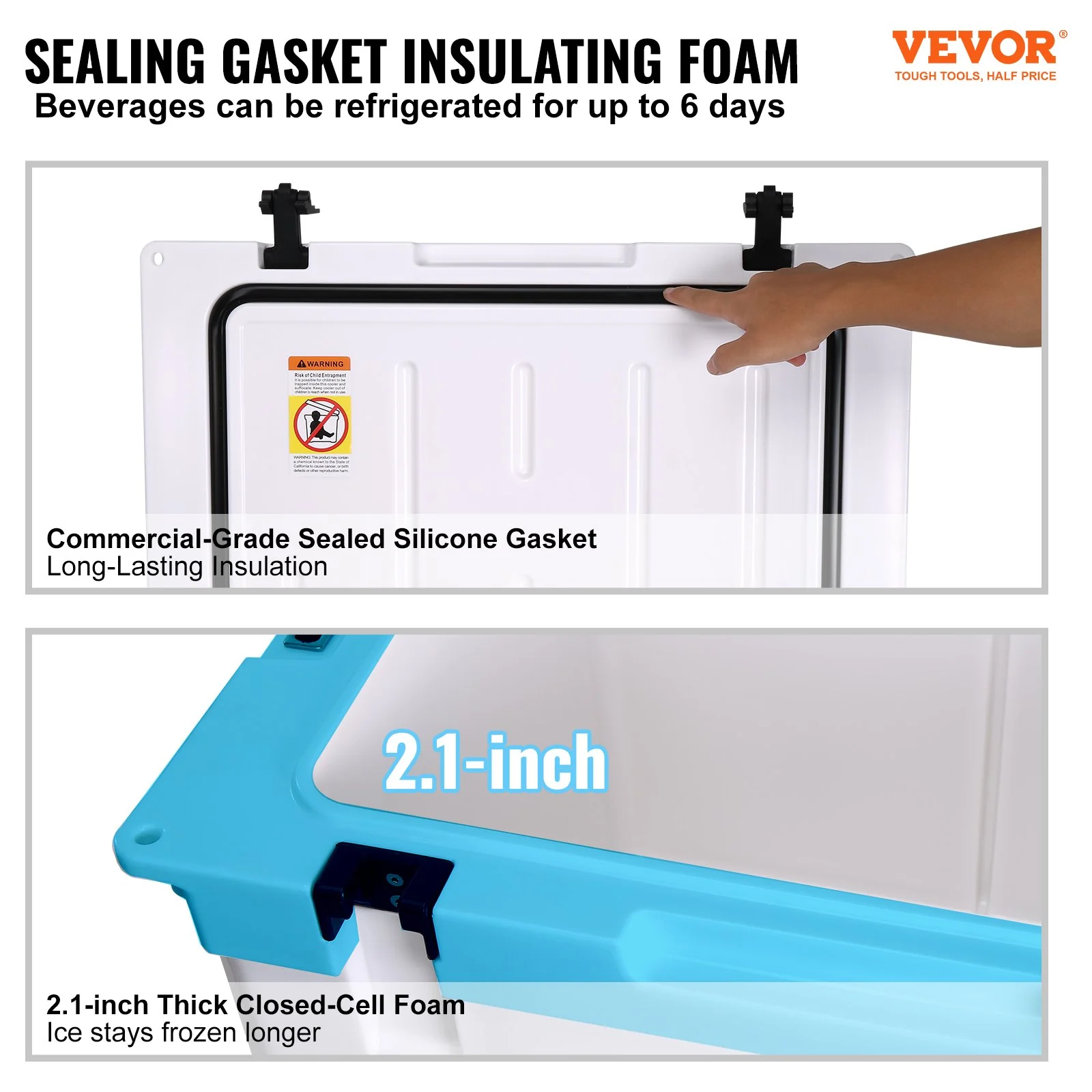 VEVOR Insulated Portable Cooler - Image 2