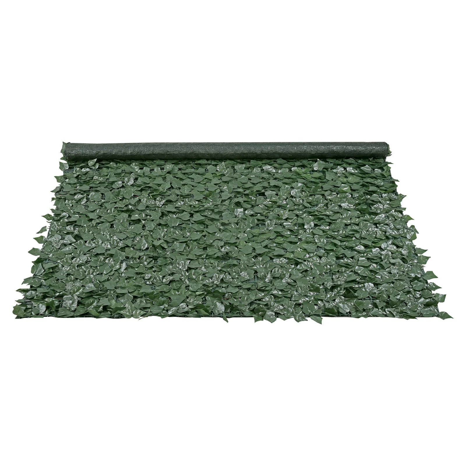 VEVOR Ivy Privacy Fence, 1830 x 2440 mm Artificial Green Wall Screen, Greenery Ivy Fence with Mesh Cloth Backing and Strengthened Joint, Faux Hedges Vine Leaf Decoration for Outdoor Garden, Yard - Image 10