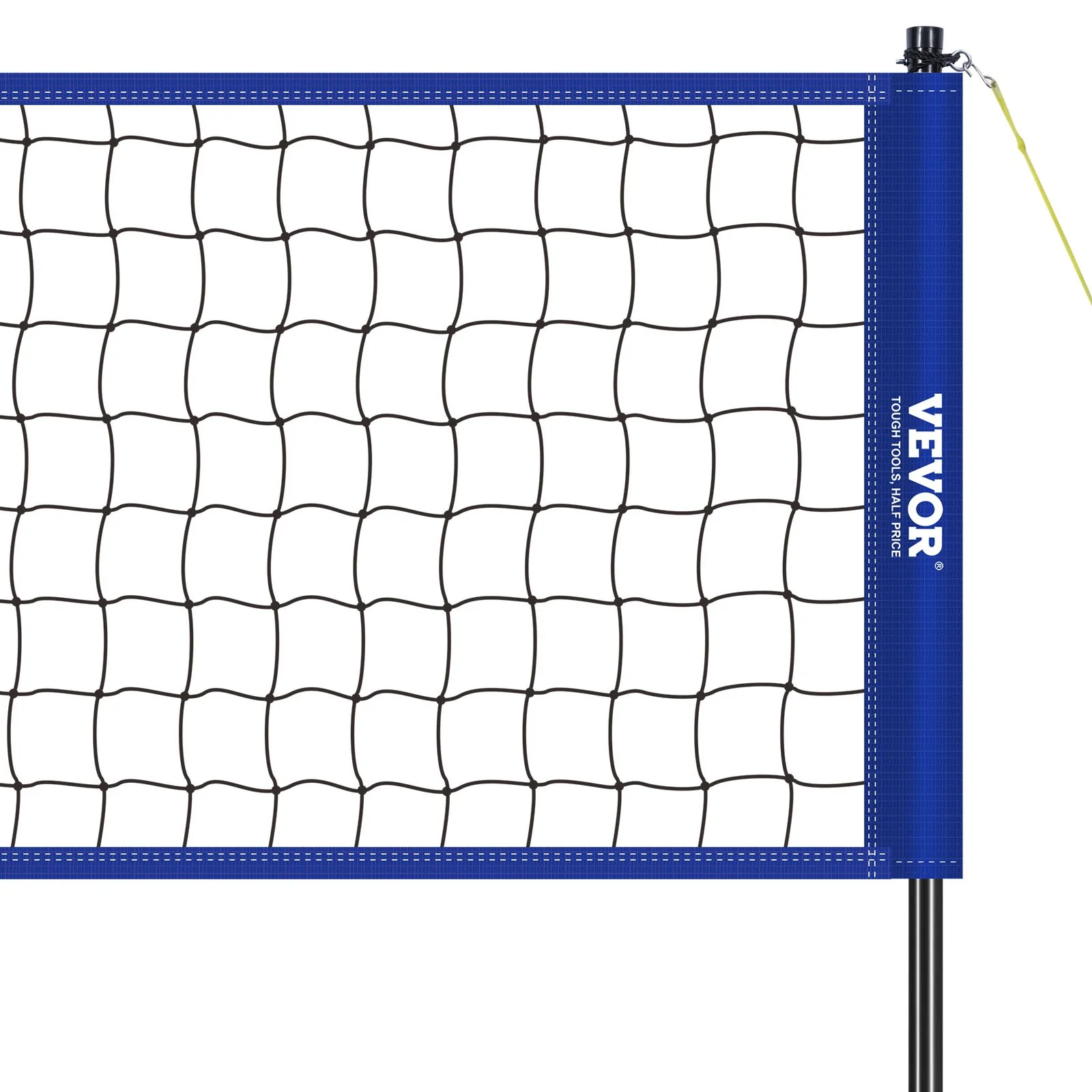 VEVOR Outdoor Portable Volleyball Net System, Adjustable Height Steel Poles, Professional Volleyball Set with PVC Volleyball, Pump, Carrying Bag, Heavy Duty Volleyball Net for Backyard, Beach, Lawn - Image 10
