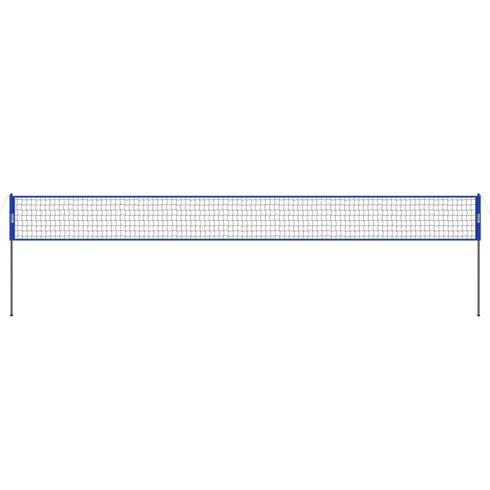 VEVOR Outdoor Portable Volleyball Net System, Adjustable Height Steel Poles, Professional Volleyball Set with PVC Volleyball, Pump, Carrying Bag, Heavy Duty Volleyball Net for Backyard, Beach, Lawn - Image 11