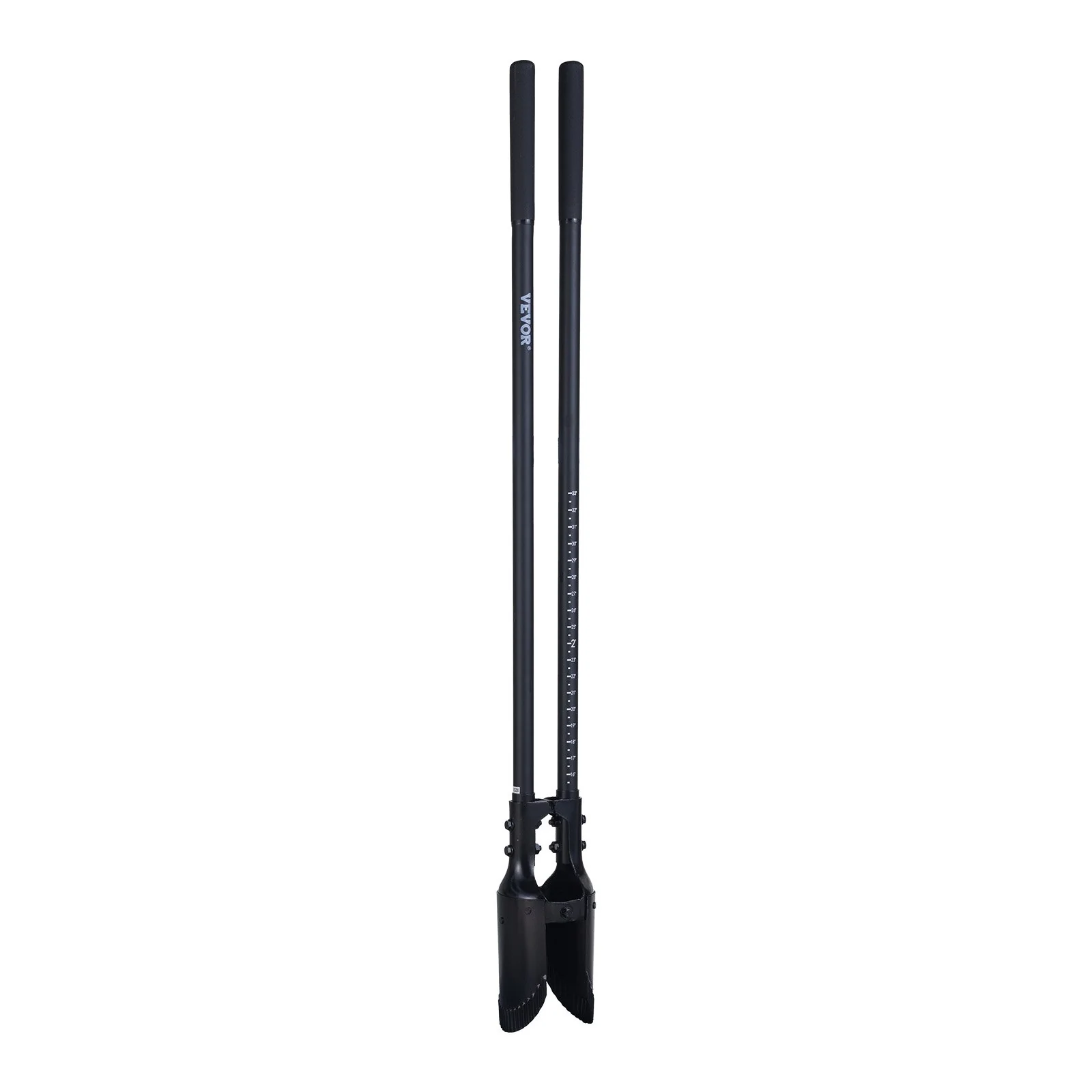 VEVOR Post Hole Digger, Heavy Duty Post Hole Digger with Fiberglass Handle, Manual Hole Digger with Scale Markings and Metal Blade, Post Hole Digger Tool for Digging Gardening and Outdoors, 1460 mm - Image 9