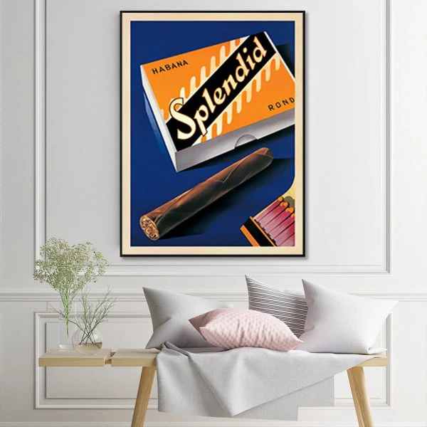 Wall Art 100cmx150cm Splendid Black Frame Canvas - Image 4