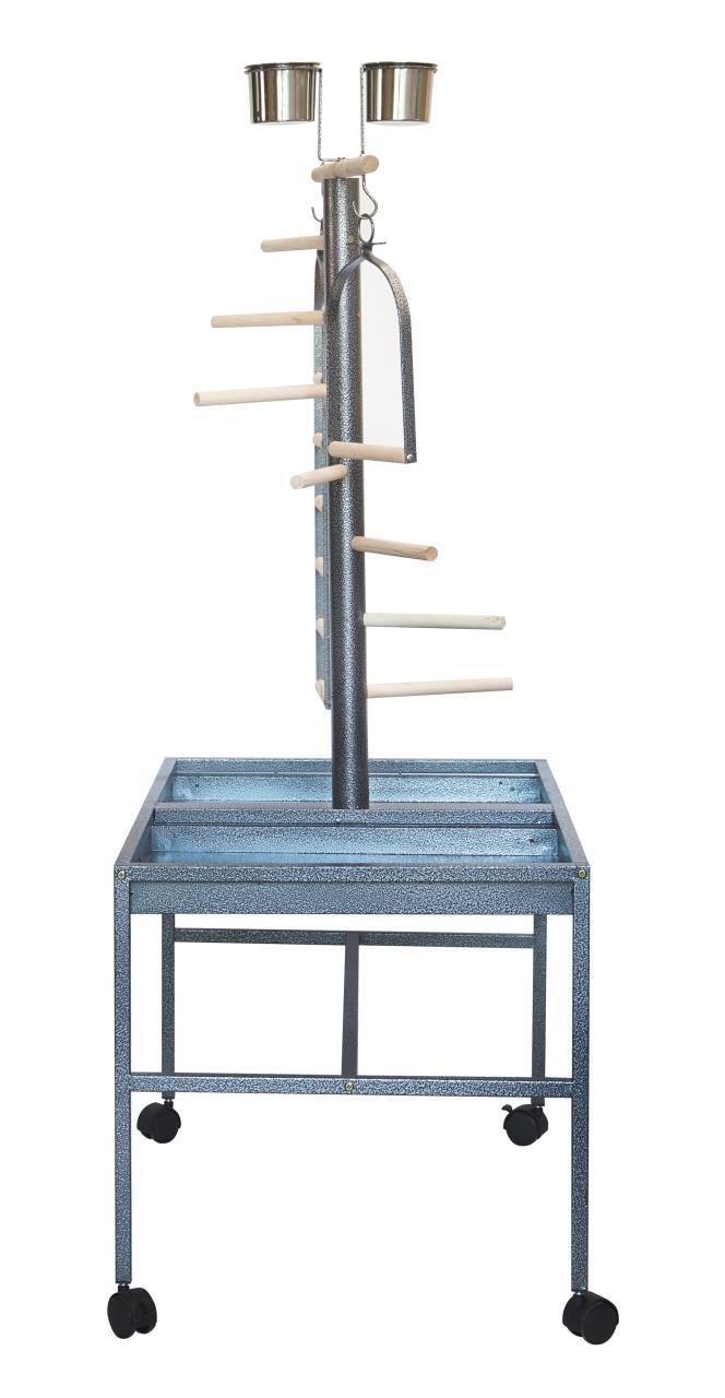 YES4PETS Large Bird Parrot Playpen Gym Toy Stand On Wheels - Image 5