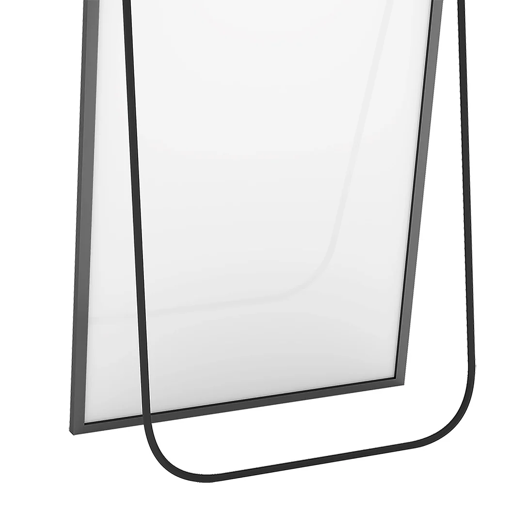 Yezi 165X60CM Full Length Mirror Wall Mounted Mirror Black - Image 4
