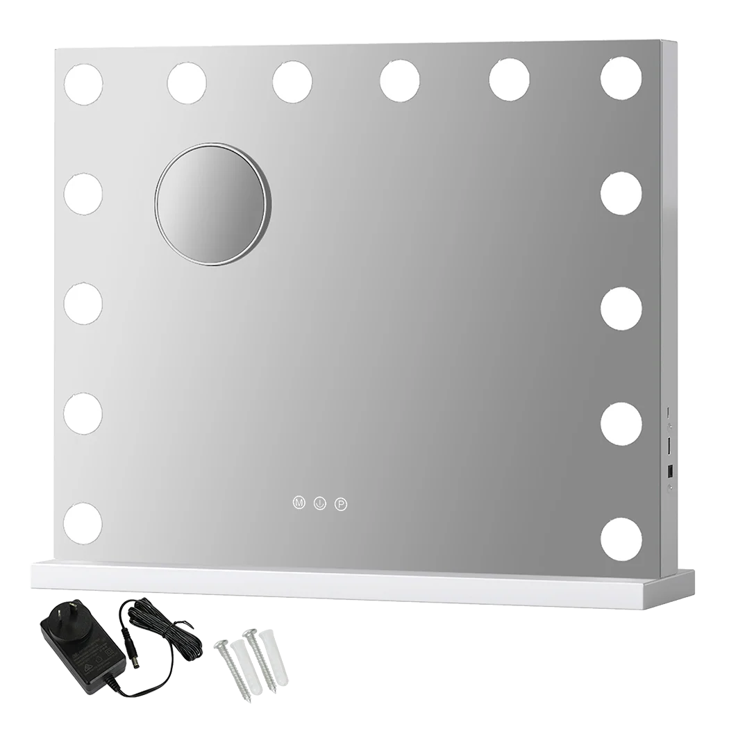 Yezi LED Vanity Makeup Mirror 42x50cm - Image 8